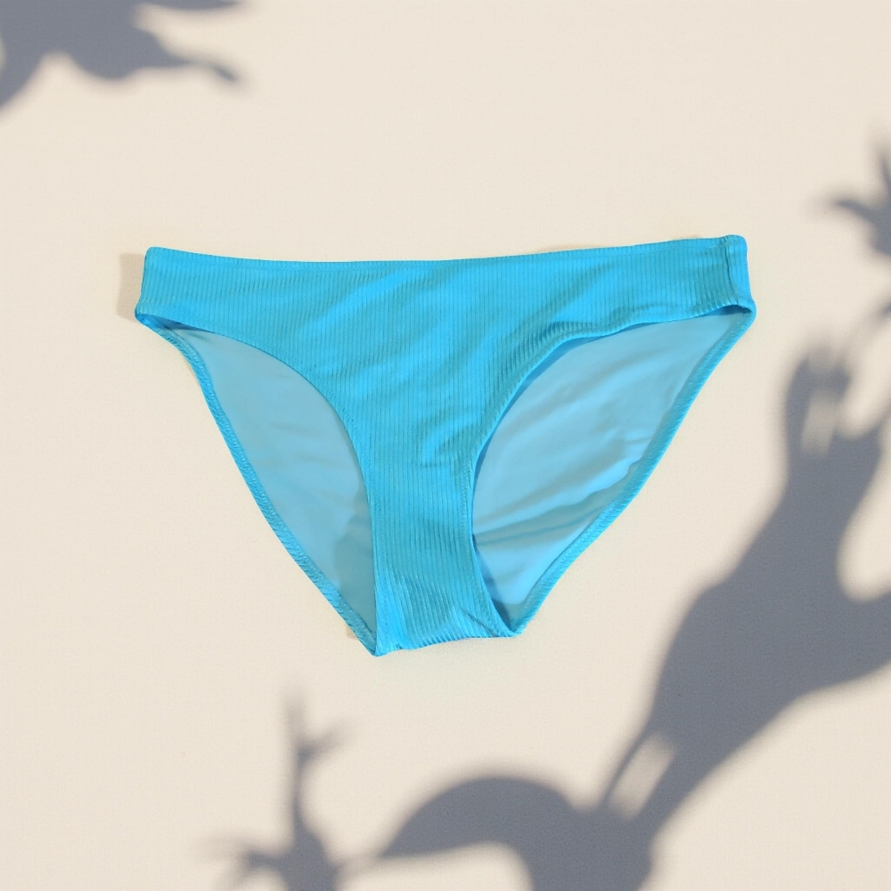 1 NWT Aerie Navy Blue Cheeky Bikini Bottom Size Small